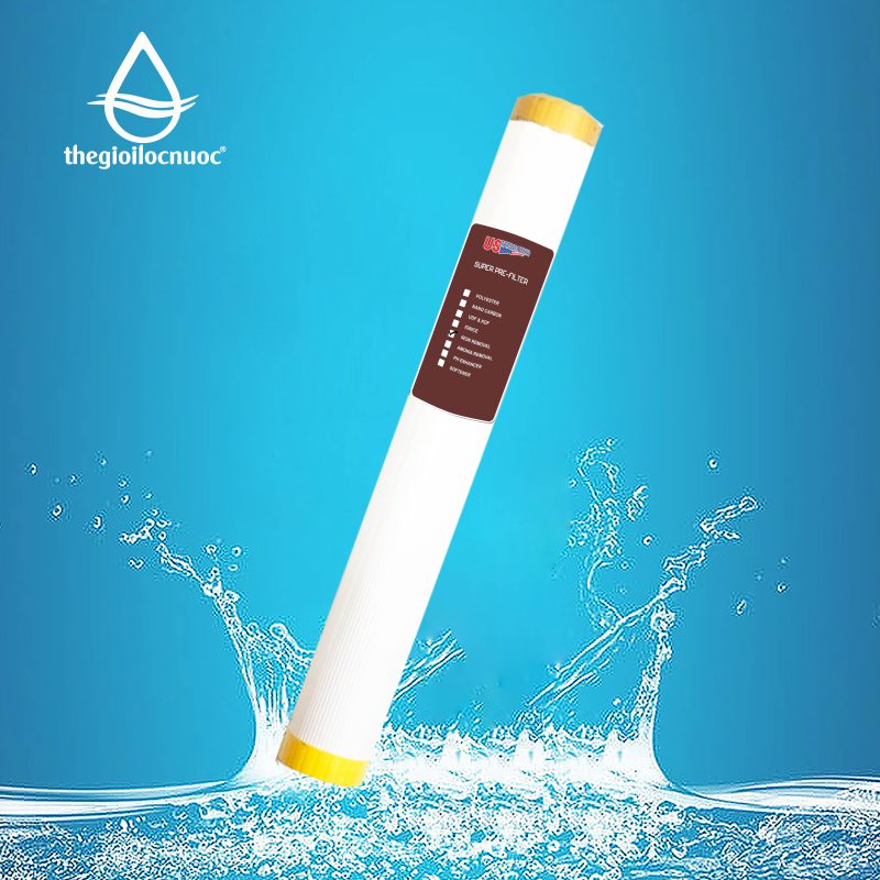 LÕI LỌC SẮT & MANGAN 20” GẦY USTOPWATER – BRASIL