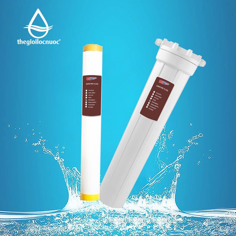 BỘ LỌC XỬ LÝ SẮT & MANGAN USTOPWATER 20 INCH GẦY FERA-25-AS