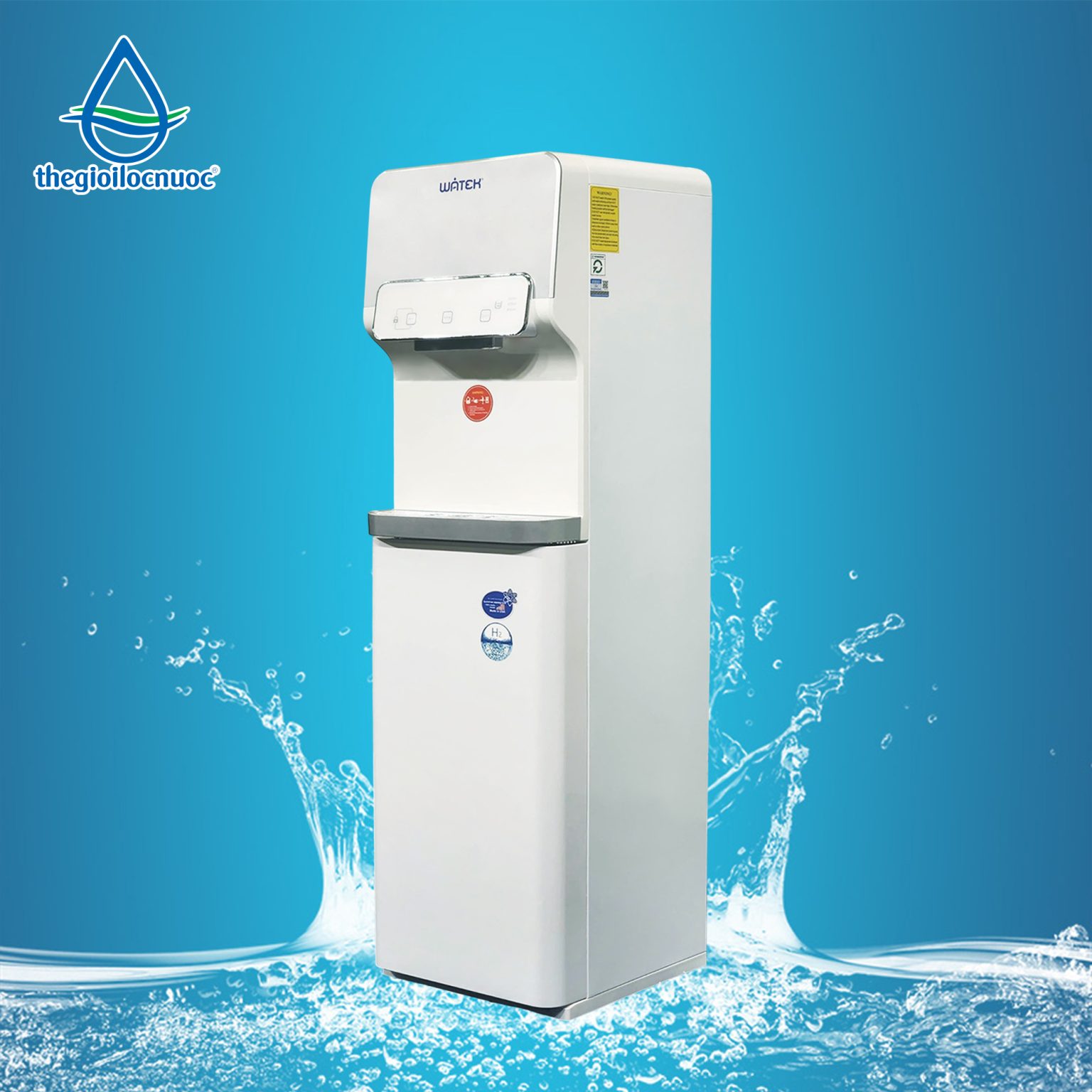 MÁY LỌC NƯỚC WATEK NÓNG LẠNH RO – MODEL: WT-028S-RO