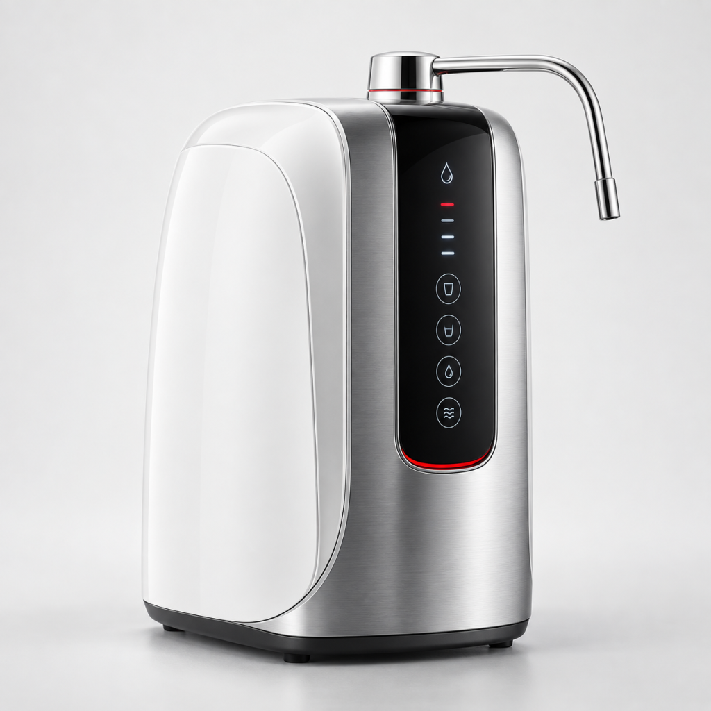 Máy tạo nước PI Biontech để bàn màu trắng bạc